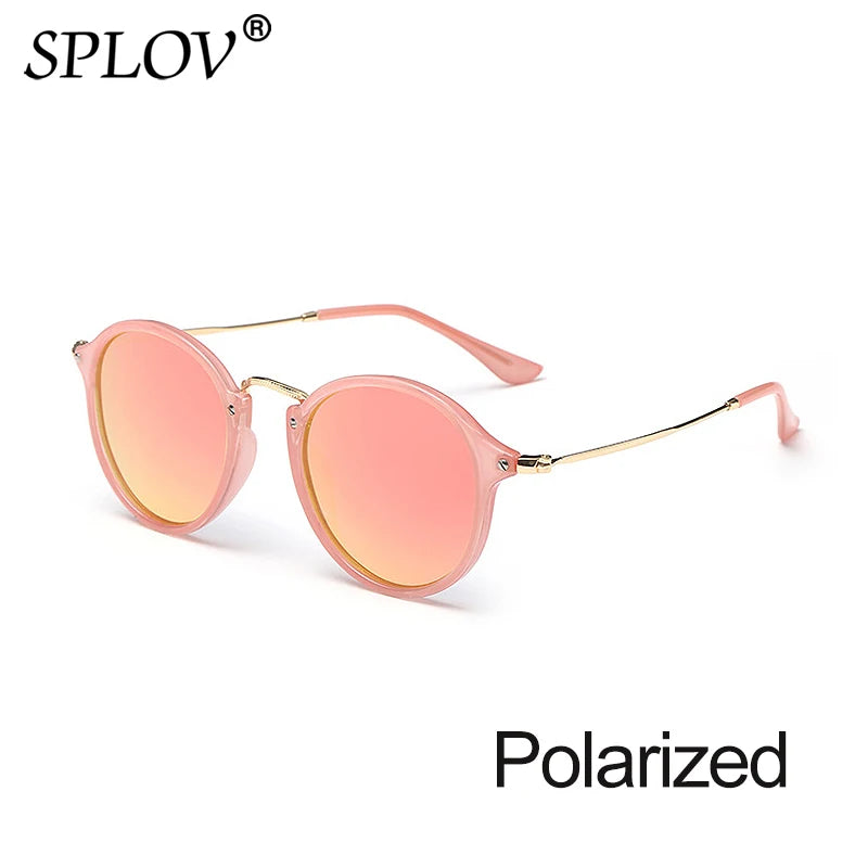 Unisex Vintage Round Designer Sunglasses