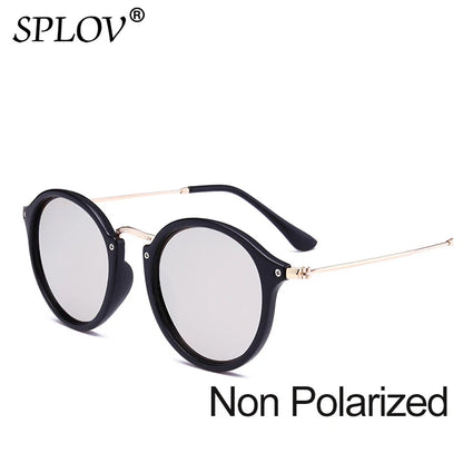 Unisex Vintage Round Designer Sunglasses