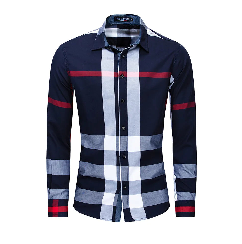 100% Cotton Long Sleeve Casual Shirts