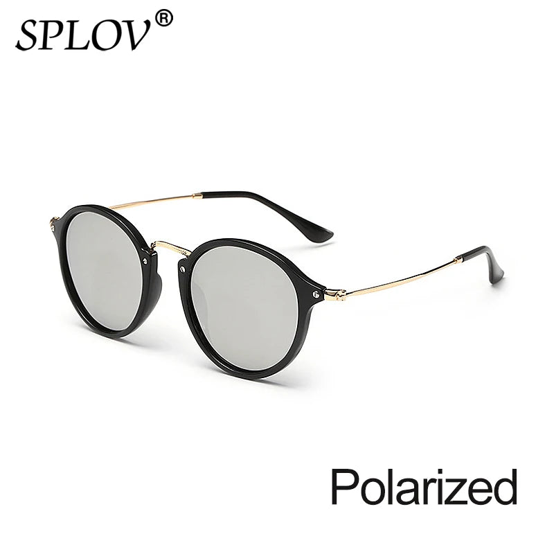 Unisex Vintage Round Designer Sunglasses