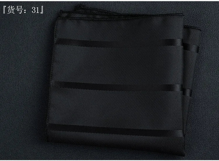 Gentlemen's Plaid Suits Pocket Square Handkerchief