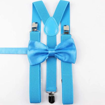 Y-Back Suspenders & Bowtie Sets for Men