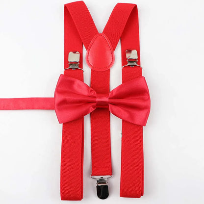 Y-Back Suspenders & Bowtie Sets for Men