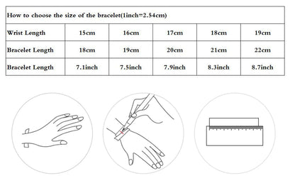 Bracelets à breloques en perles de cristal pour femmes