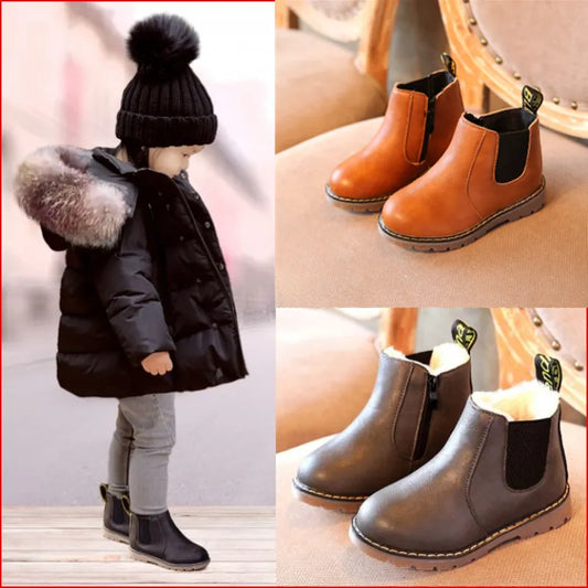 Children Fashion Spring Teen Girls Chelsea Boot