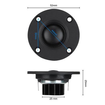 Haut-parleurs tweeter à dôme AIYIMA 52MM 30W