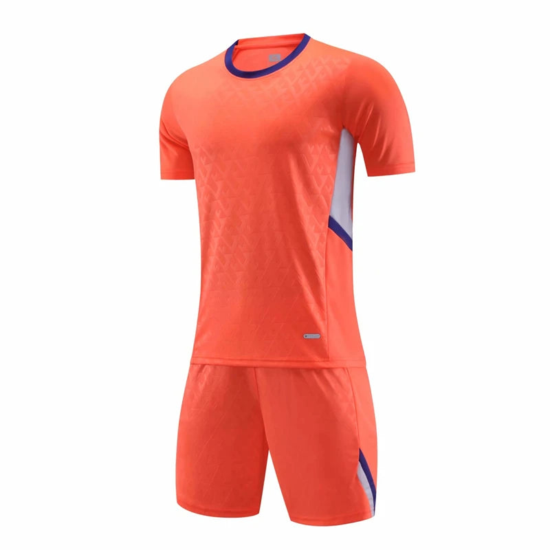 Uniformes de football à manches courtes pour garçons et filles