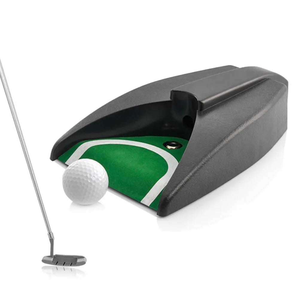 Coupe de putting de golf automatique pour la pratique intérieure/extérieure