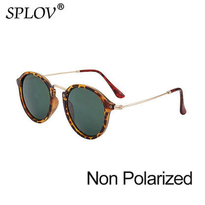 Unisex Vintage Round Designer Sunglasses
