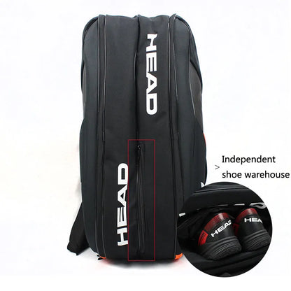 6-Piece Tennis Rackets Bag