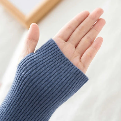 Lace Ruffle Turtleneck Sweater for Women's