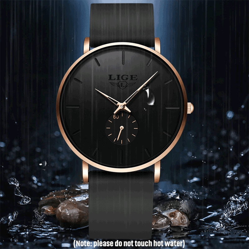 Men Watches -  Sport Waterproof Simple Ultra-Thin Watches