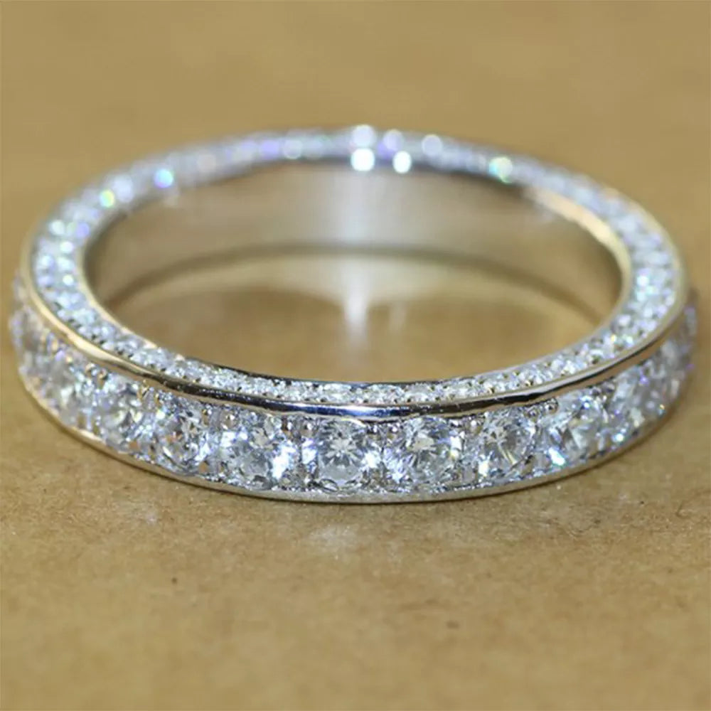 Women Dazzling Cubic Zircon Ring