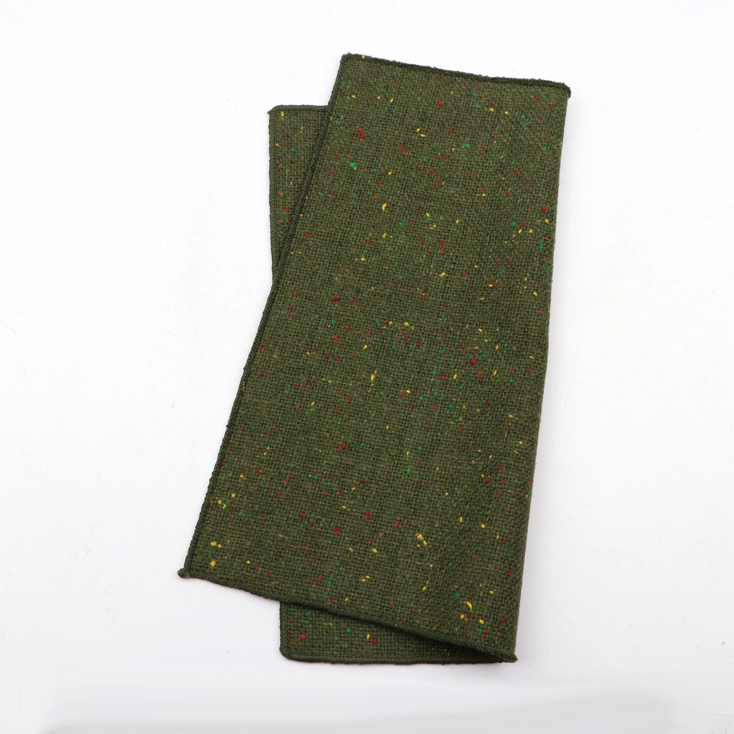 Mouchoir en coton uni pour homme – Pochette en laine mélangée douce