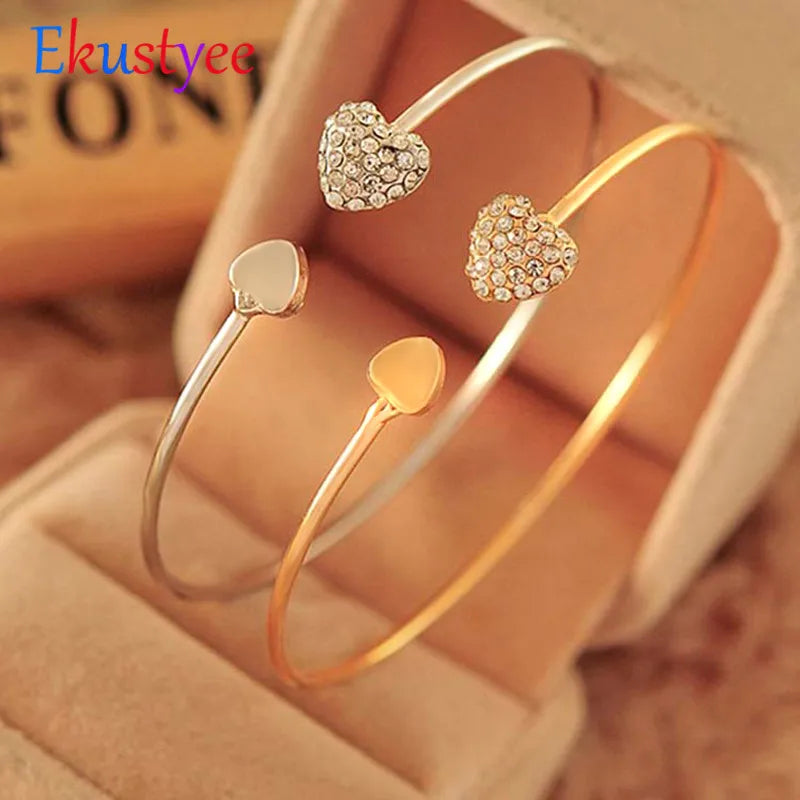 Heart Cuff Bracelet

