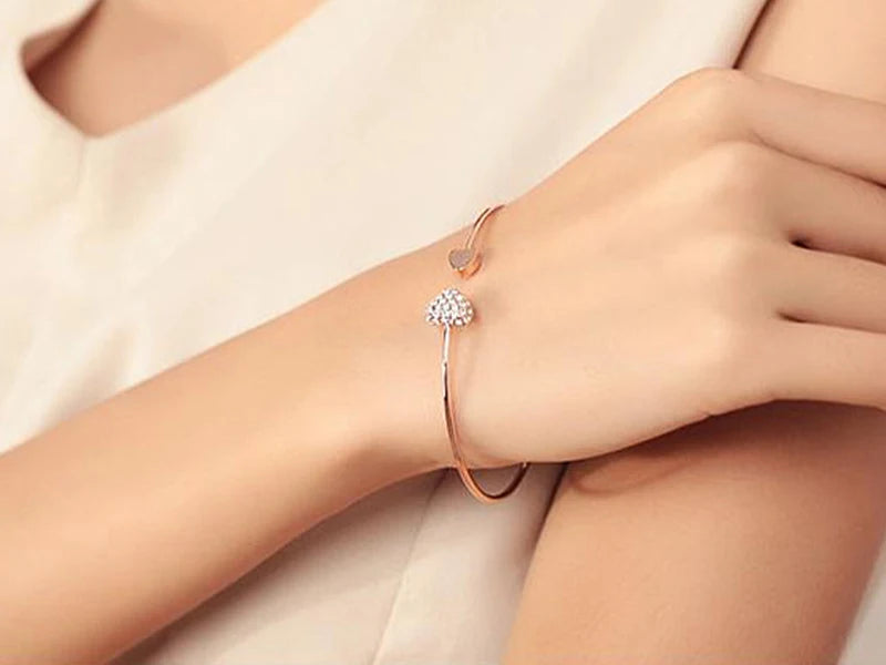 Heart Cuff Bracelet

