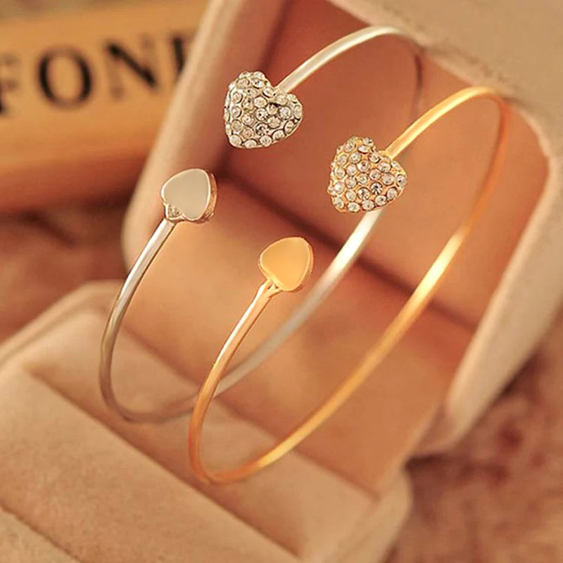 Heart Cuff Bracelet

