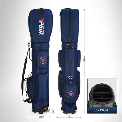 Heavy-Duty Golf Club Travel Case – Lightweight with Rolling Design