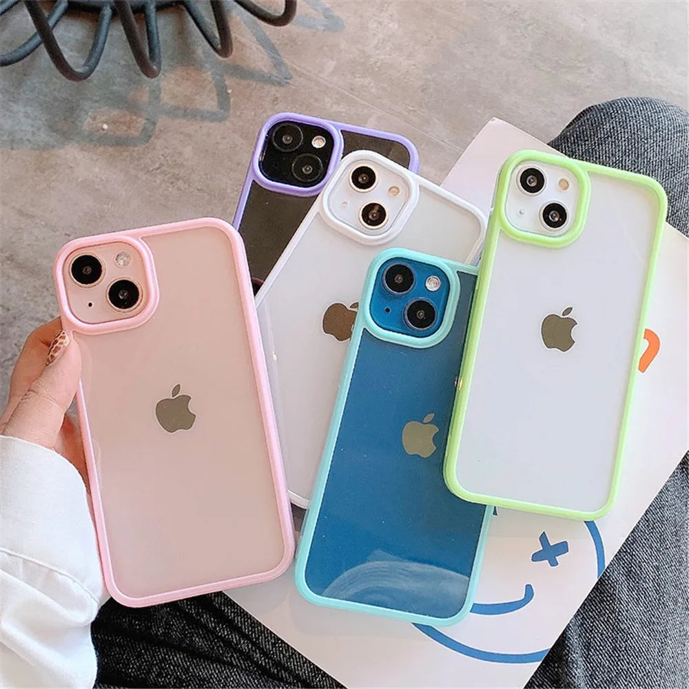 Candy Shockproof Silicone Bumper Case