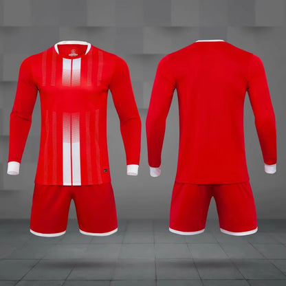 Ensemble de maillot de football respirant à séchage rapide pour hommes