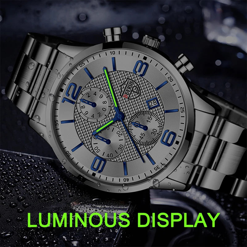 stainless steel watch, stainless watch, calendar watch, men watches, steel watch, stainless steel watches for men, metal watch