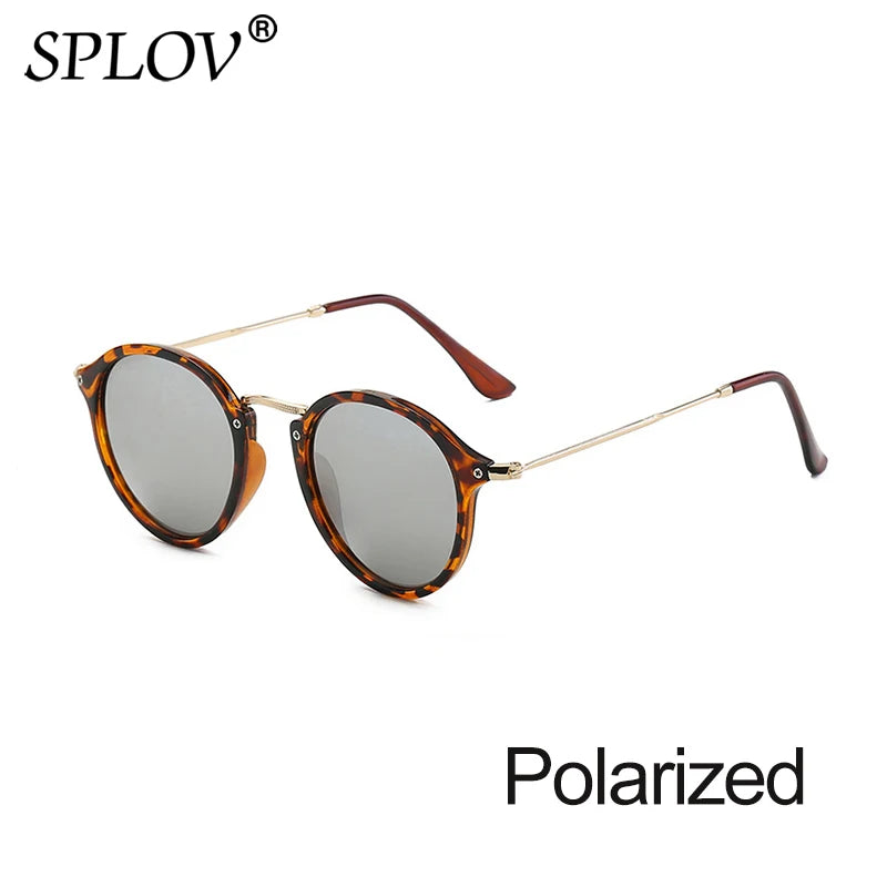Unisex Vintage Round Designer Sunglasses
