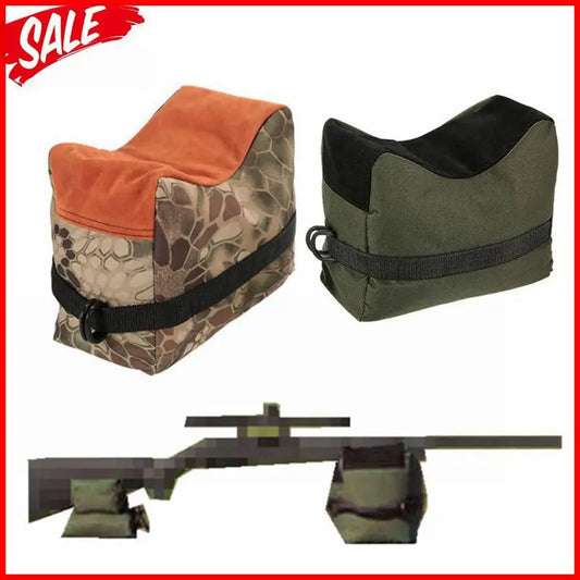 Sniper Shooting Gun Bag - Front/Rear Support/Target Stand/Sandbag Bench