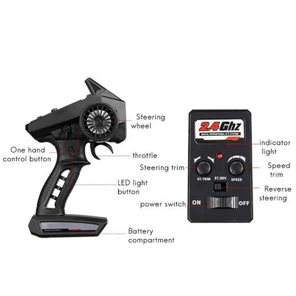 High-Speed 2WD RC Off-Road remote control car