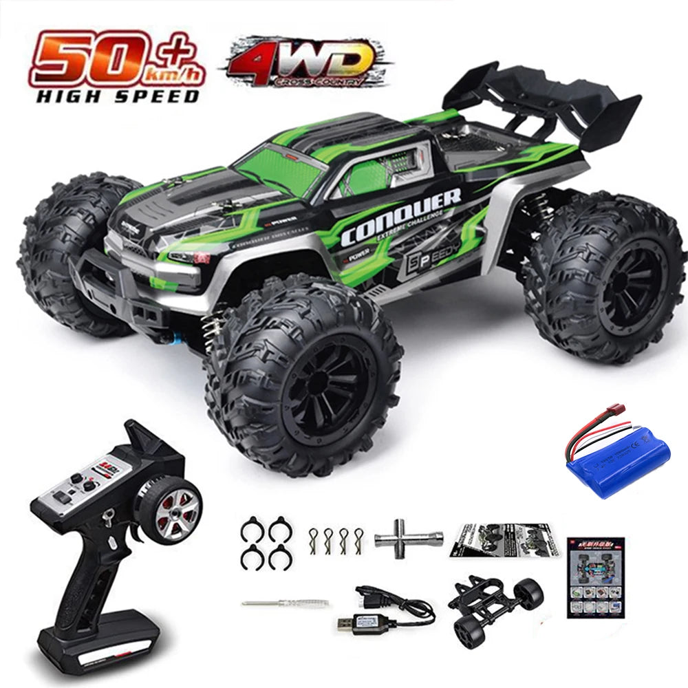 High-Speed 1/16 Brushless RC Monster Truck