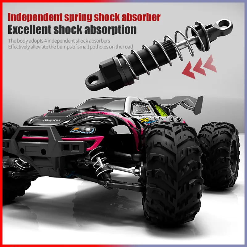 High-Speed 1/16 Brushless RC Monster Truck