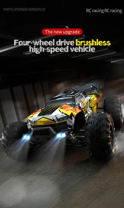 High-Speed 1:16 Brushless RC Off-Road Car
