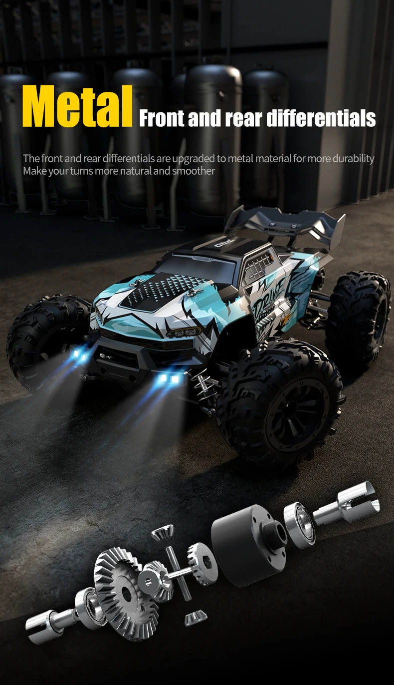 High-Speed 1:16 Brushless RC Off-Road Car