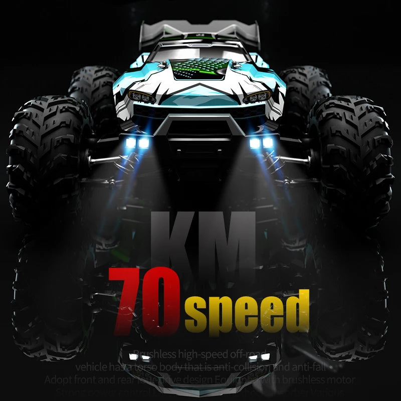 High-Speed 1:16 Brushless RC Off-Road Car
