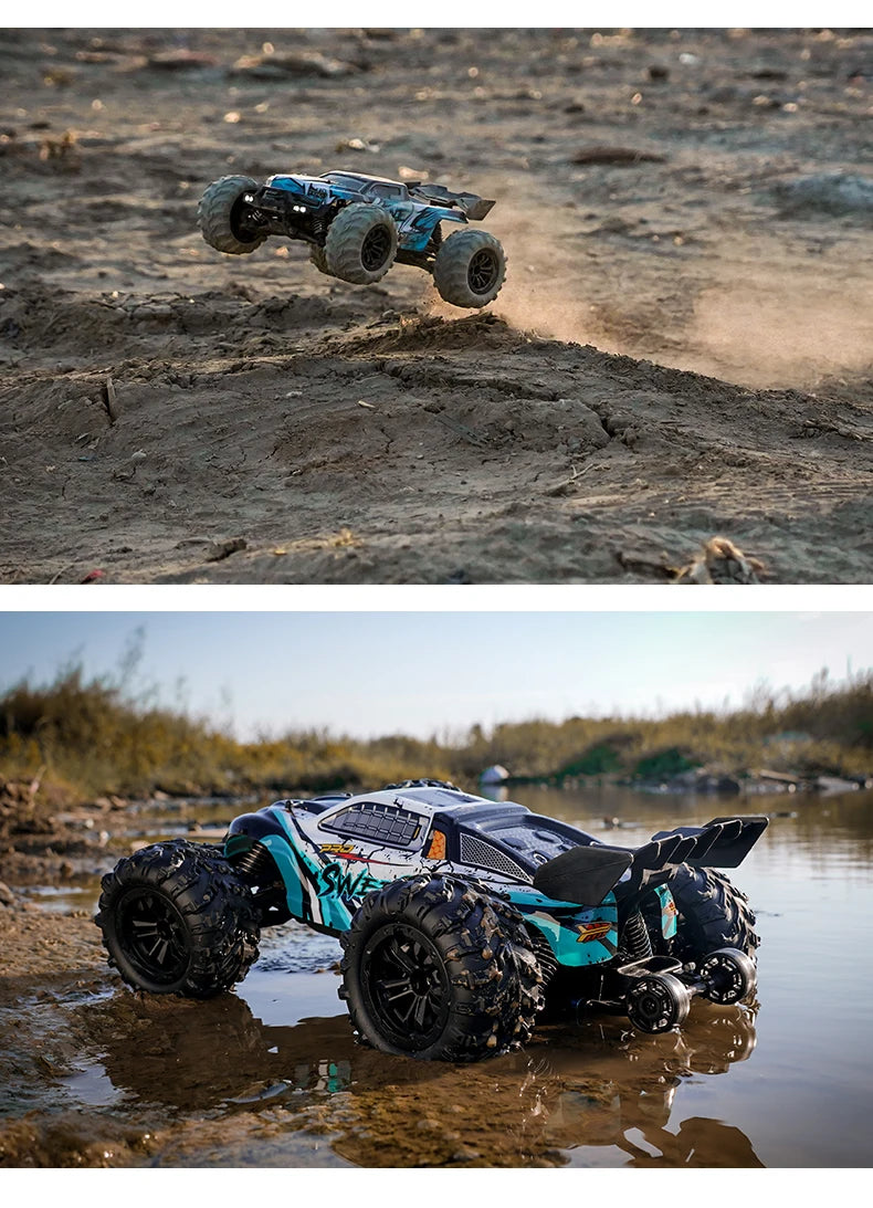 High-Speed 1:16 Brushless RC Off-Road Car