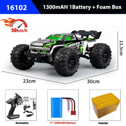 High-Speed 1:16 Brushless RC Off-Road Car