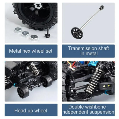 High-Speed 2WD RC Off-Road remote control car