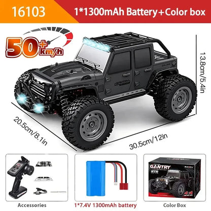 High-Speed 2WD RC Off-Road remote control car