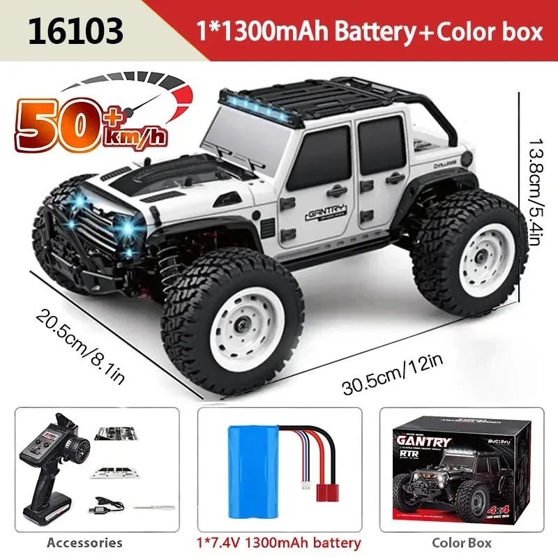 High-Speed 2WD RC Off-Road remote control car