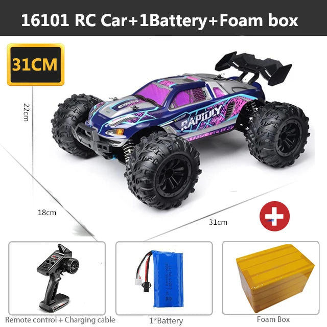 High-Speed 1:16 Brushless RC Off-Road Car
