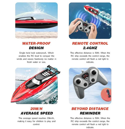High-Speed Remote Control Racing Ship