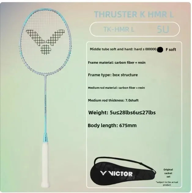 High-Tension 100% Carbon Tennis Racket Set