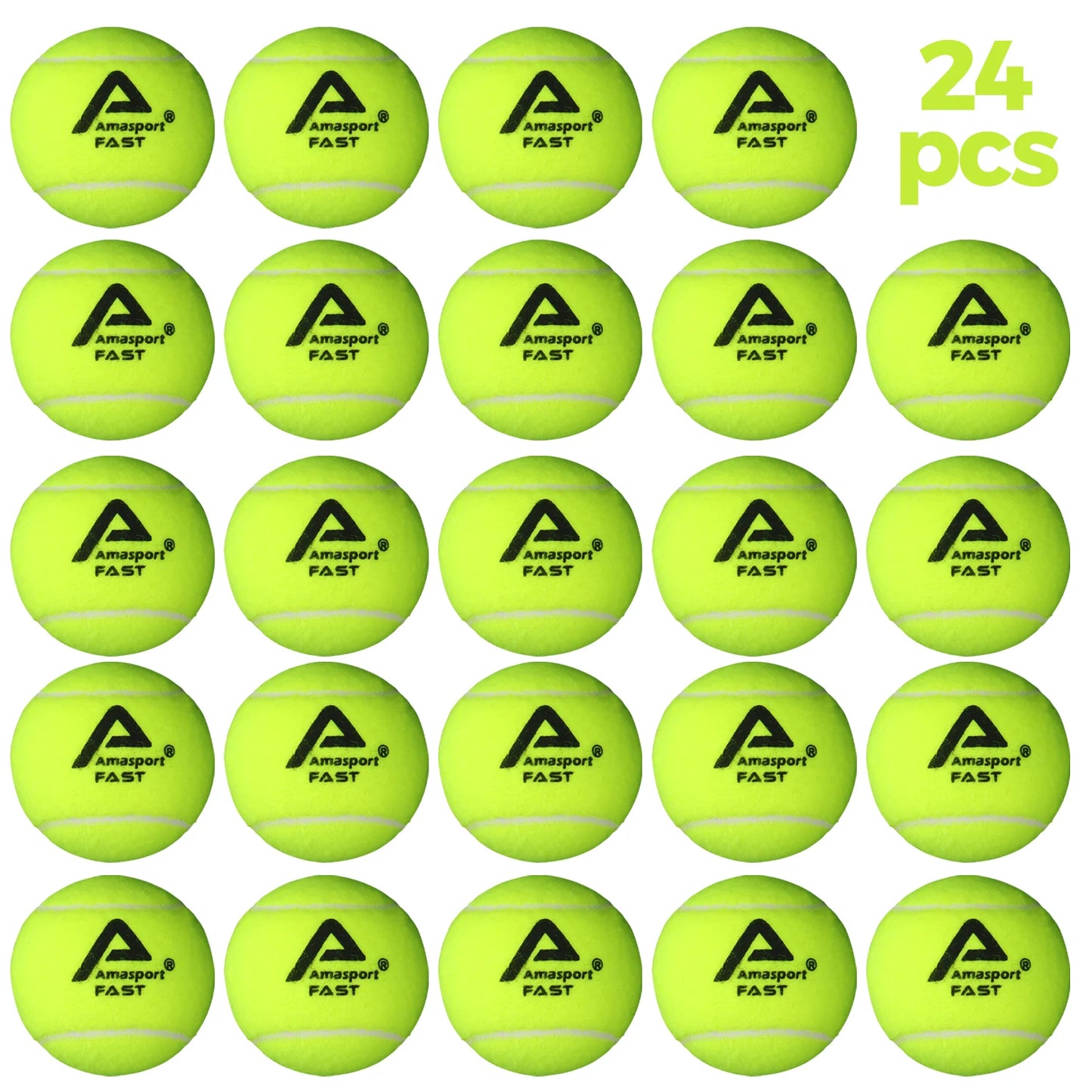 High Elasticity Pressureless Tennis Balls
