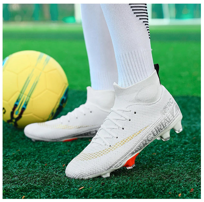 leather football boots
