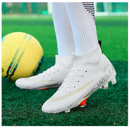 leather football boots
