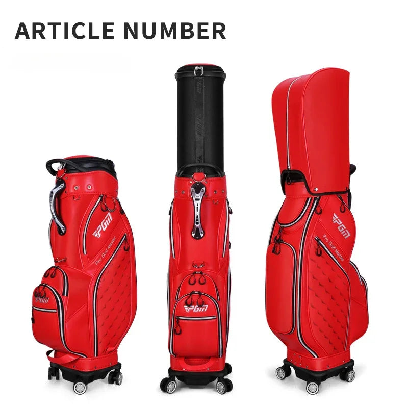 PGM Golf Standard Bag: High Capacity & Waterproof
