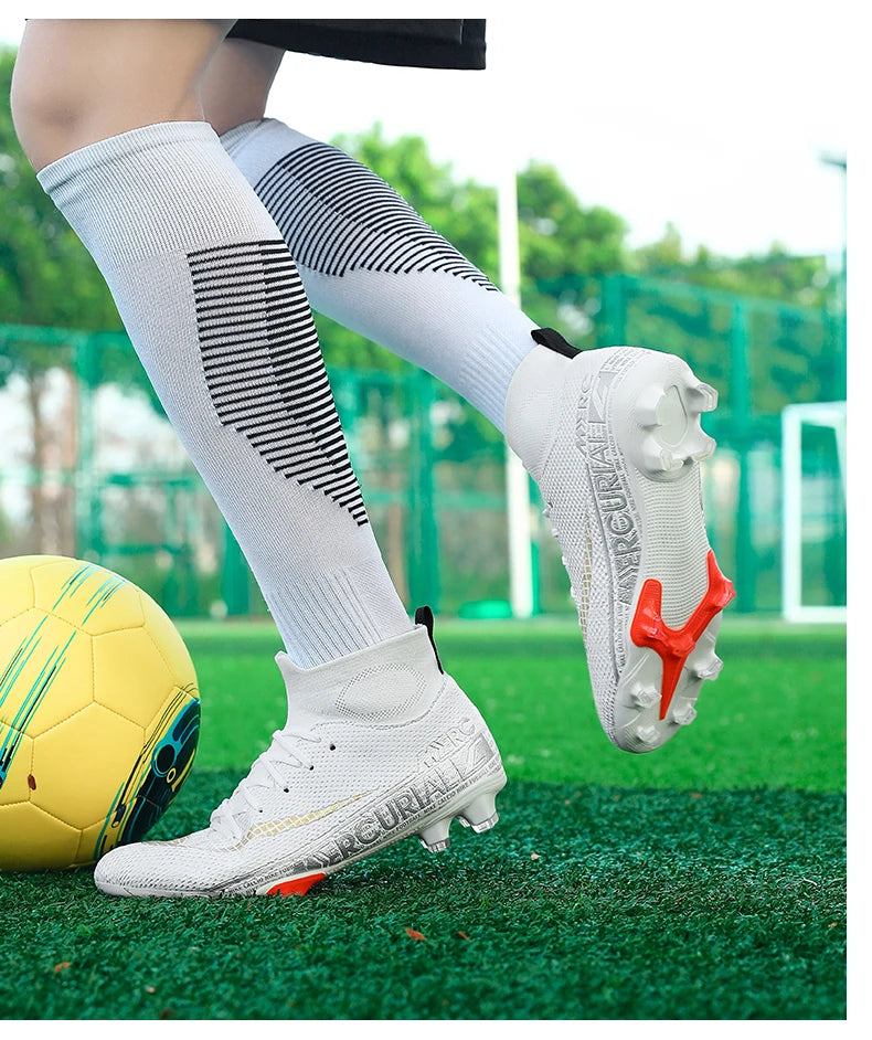 leather football boots