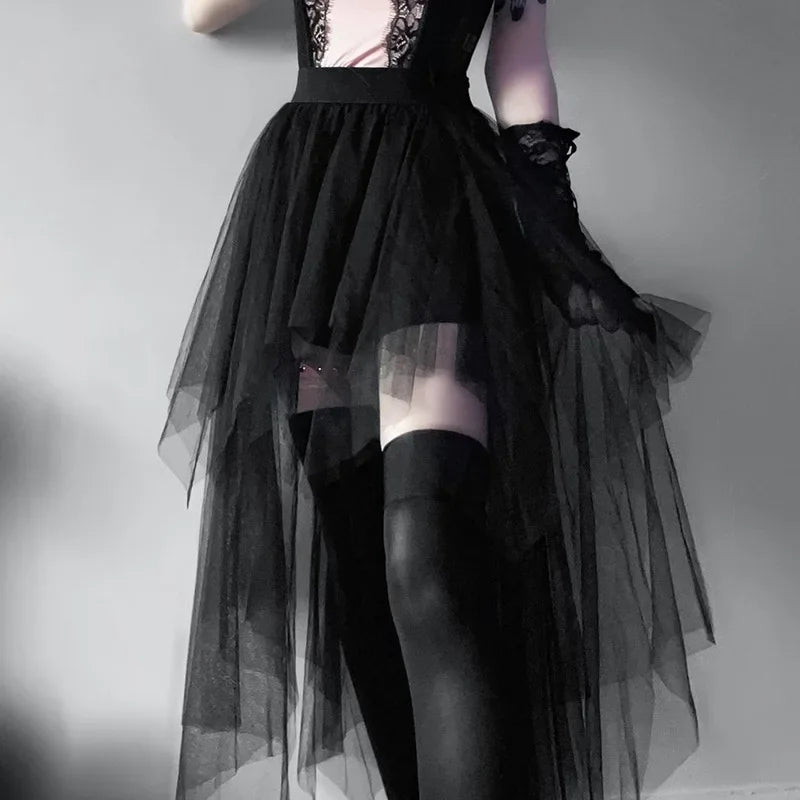 gothic skirt long
