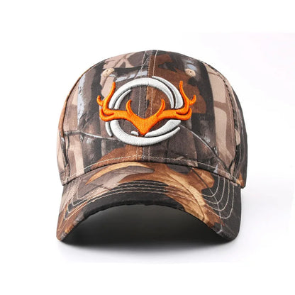 Unisex Horns Embroidery Tactical Baseball Caps