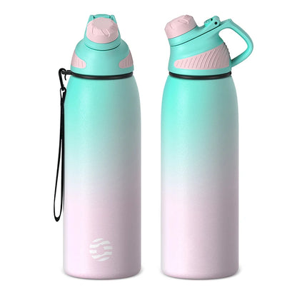 Insulated Stainless Steel Vacuum Flask for Outdoor Sports
