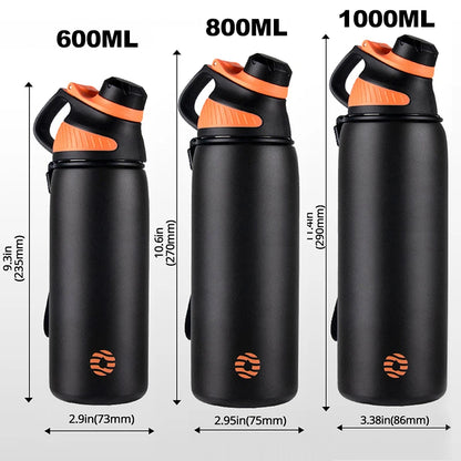 Insulated Stainless Steel Vacuum Flask for Outdoor Sports
